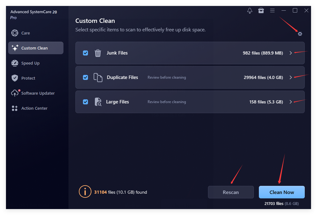 custom-clean-scan-result