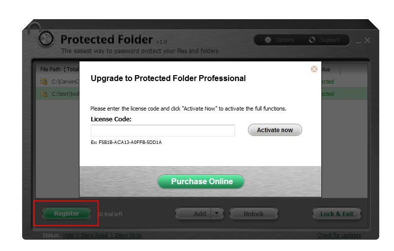 Protected Folder -  2