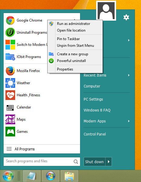 Programs In Windows Vista