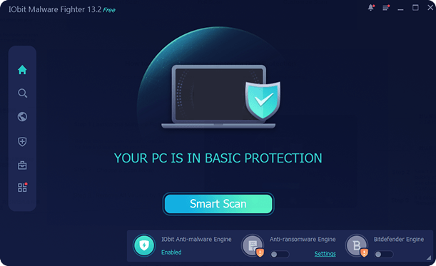 Launch IObit Malware Fighter