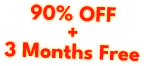 90% OFF + Extra Bonus