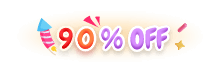 90% OFF