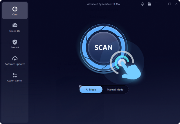 Advanced SystemCare free for PC Clean 