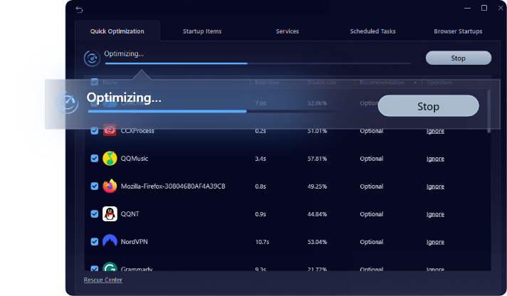 Advanced SystemCare PC Startup Optimizer