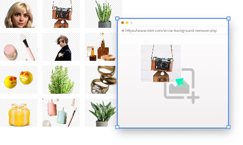 Rimuovi sfondo immagine per web design e asset di marca