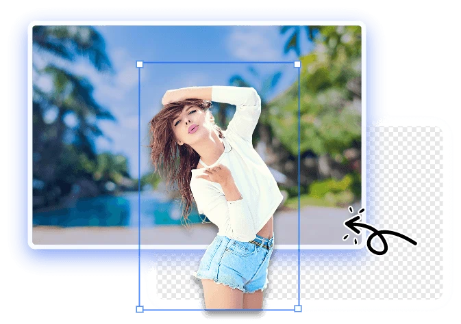 Rimuovi sfondo foto online gratis