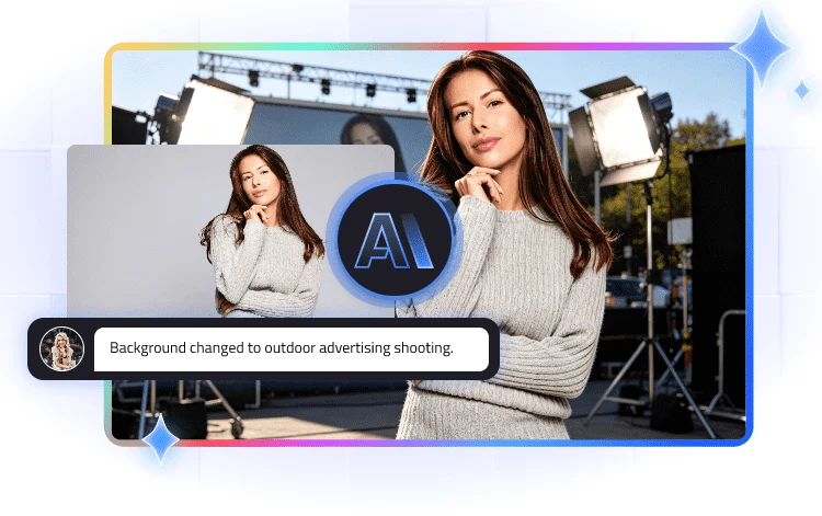 Prompt-based AI Image Editor with Precision