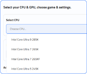 How to Calculate FPS with PC FPS Calculator - Step 1