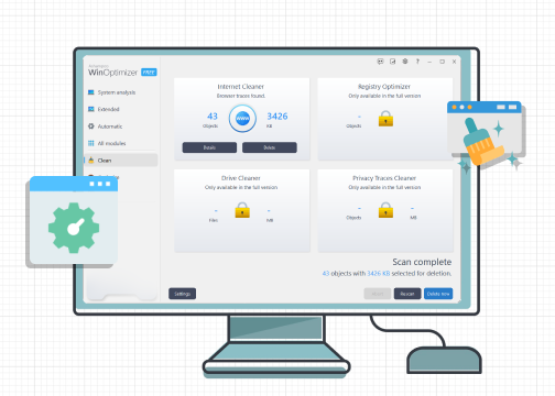 Ashampoo WinOptimizer Features