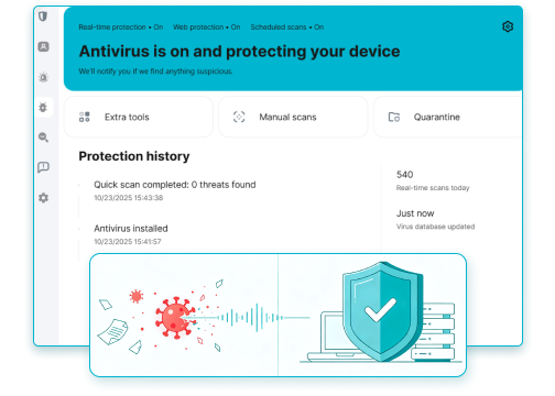 Surfshark Antivirus Review Features