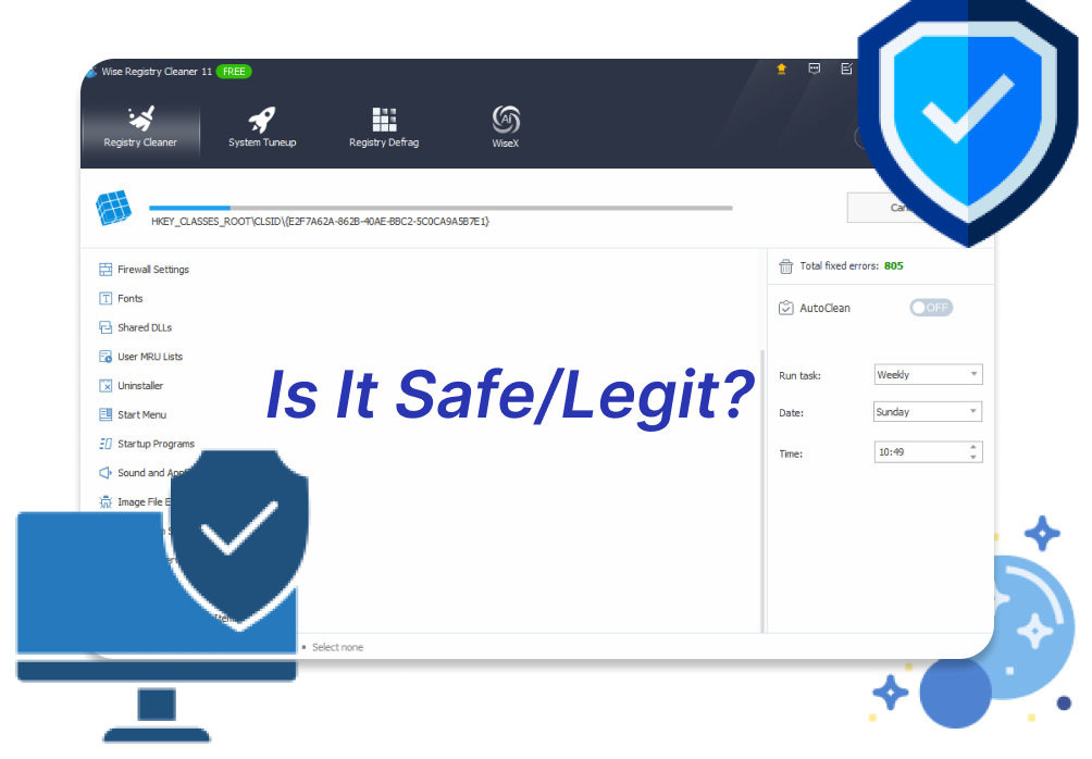 Is Wise Registry Cleaner Legit or Safe