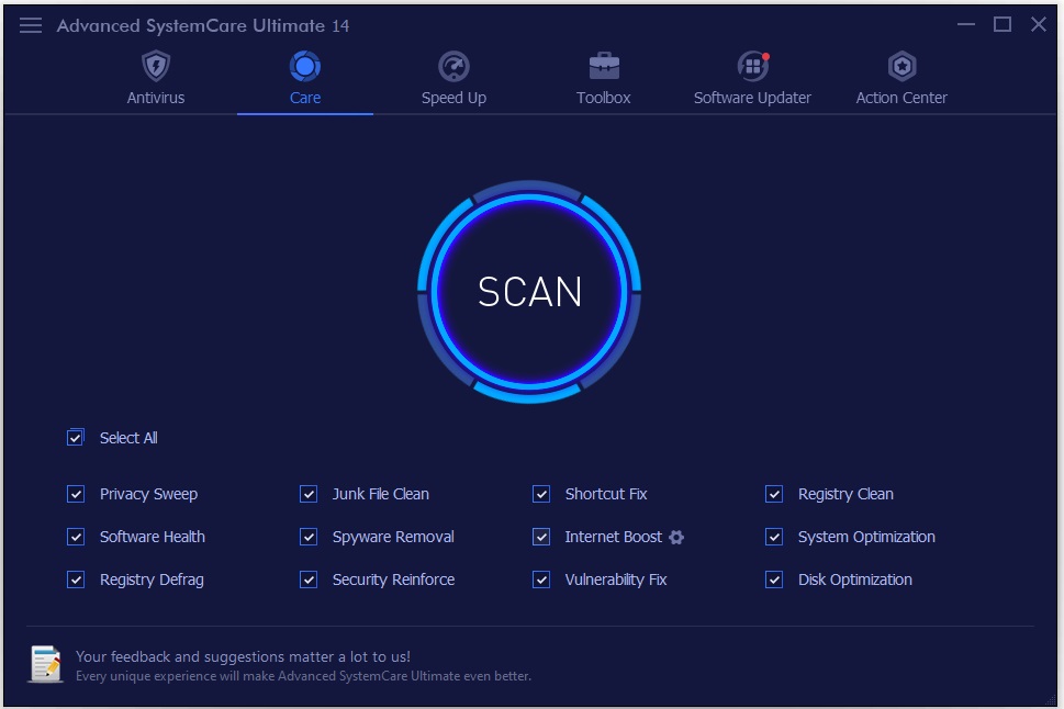 iobit advanced care system does it have malware