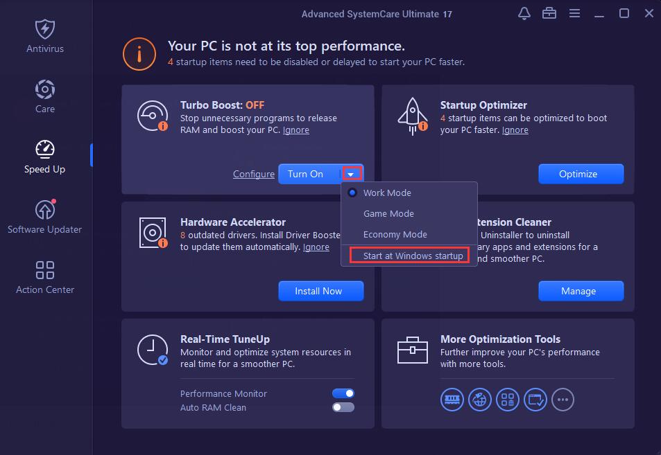 advanced care system iobit advanced care system iobit