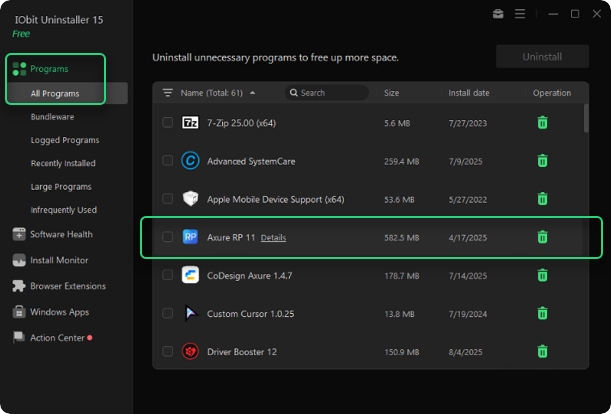 Find the Program You Want to Install