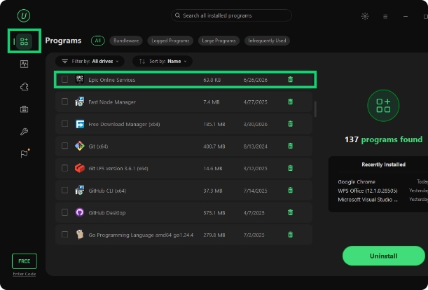 Find the Program You Want to Install