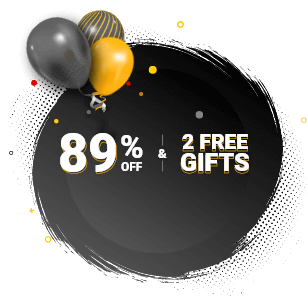 89% OFF 2 FREE GIFTS