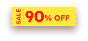 90% OFF