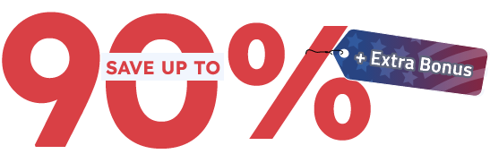 90% OFF
