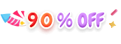 90% OFF