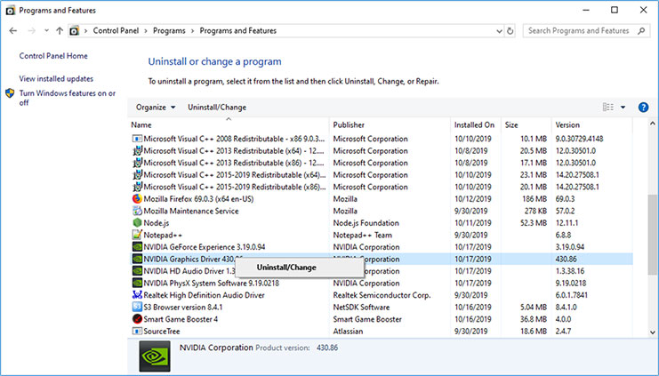 Seaside acceptere Virus 5 ways to uninstall Nvidia drivers Windows 10