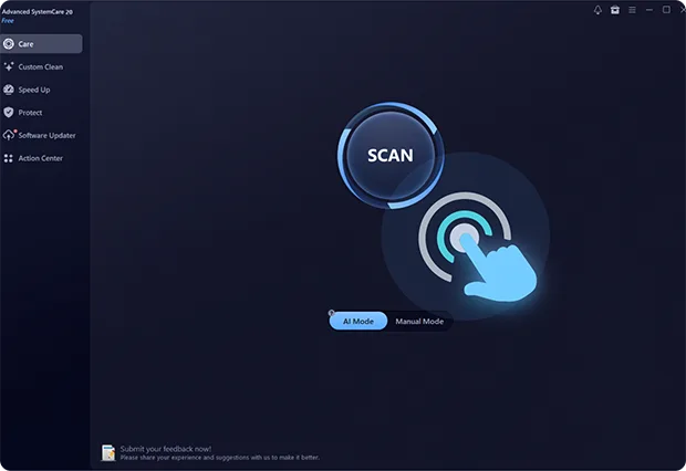 Advanced SystemCare free for PC Clean 