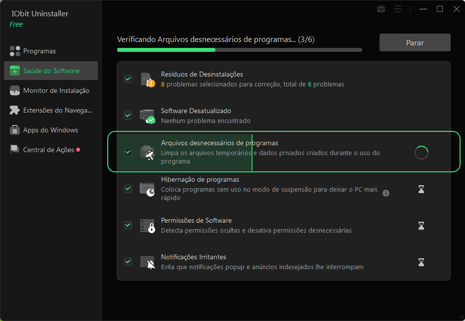 Manutenção de software no Windows