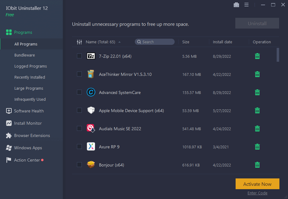 Iobit uninstaller pro лицензионный ключ 2024