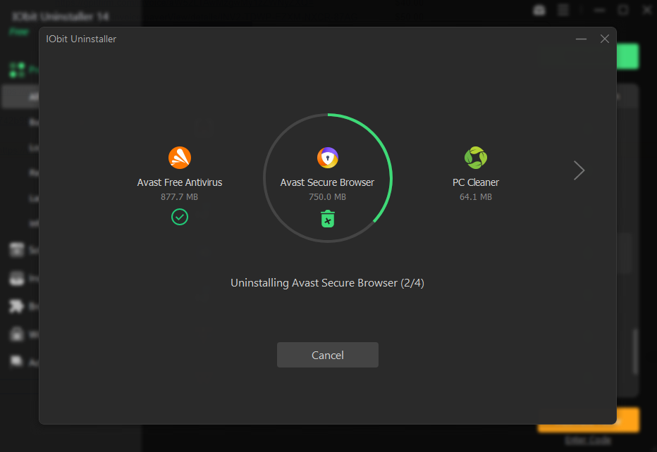 iobit uninstaller