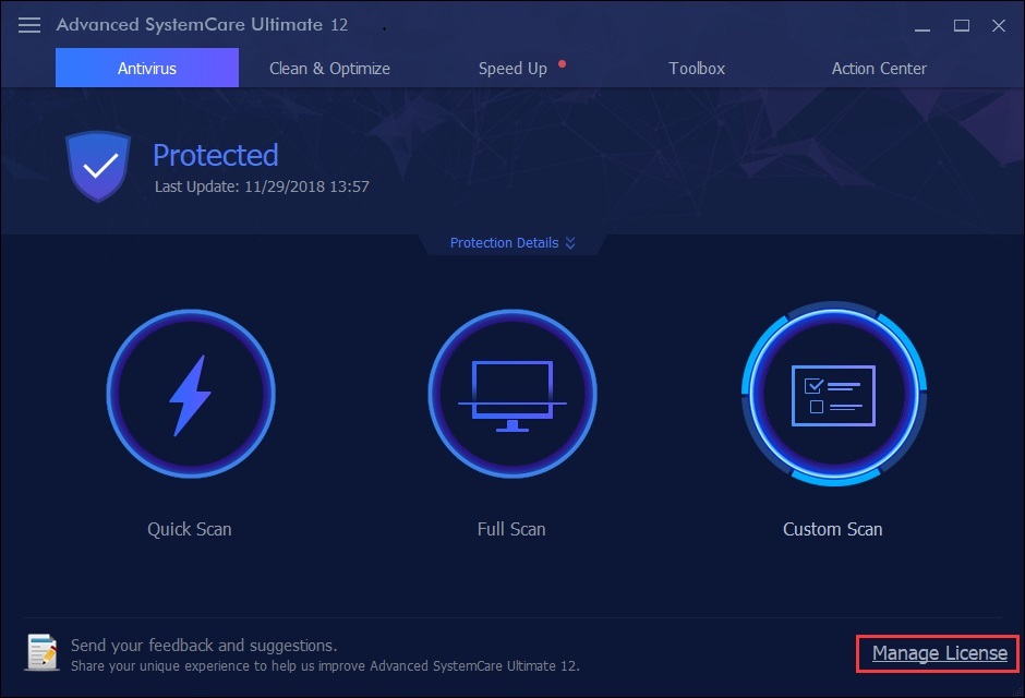 advanced systemcare pro 12 serial key