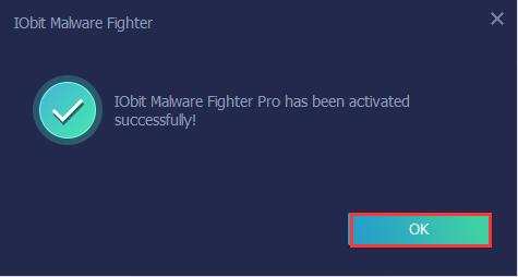 How to activate Malware Fighter