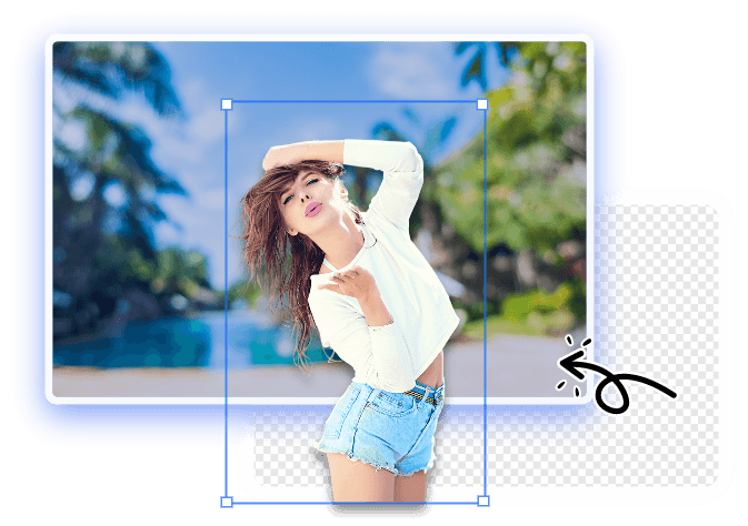 Rimuovi sfondo foto online gratis
