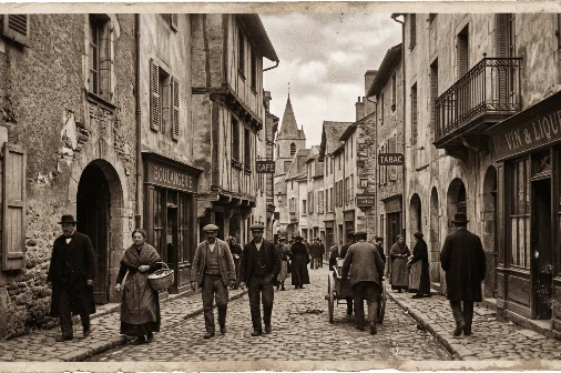 Verblasstes altes Foto