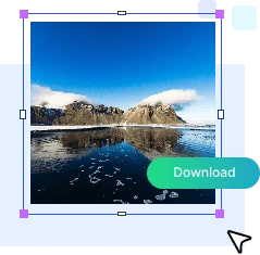 Vorschau und Download des verbesserten Fotos