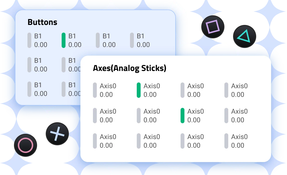 Gamepad Test for Button