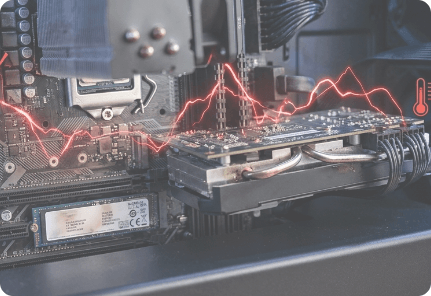 Wrong Power Supply Causes Hardware Damage