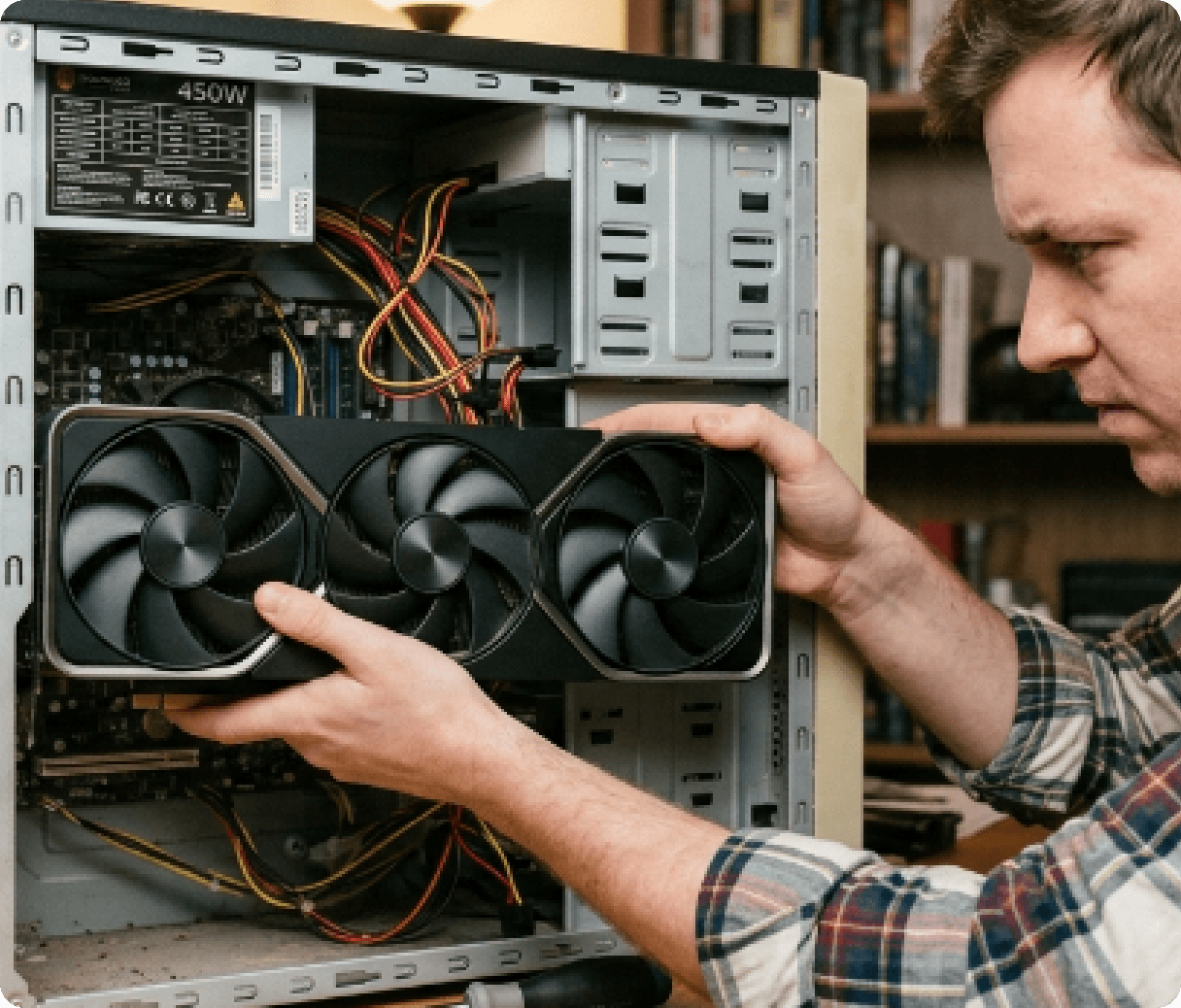 Wrong Power Supply Cannot Support High End GPUs